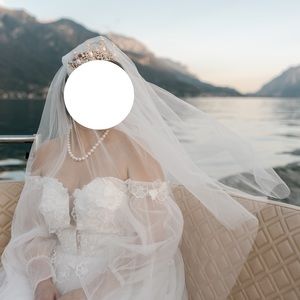 Ivory Cathedral Blusher Veil
